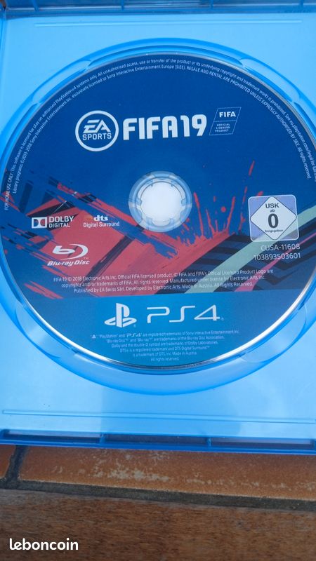 Jeux de Playstation 4 FIFA 19 (image 2)