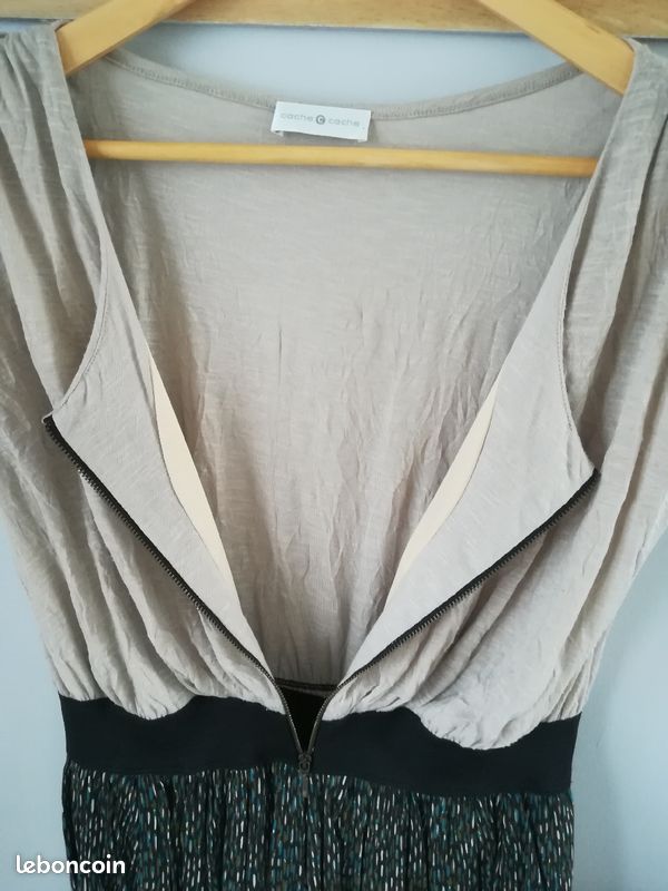 Robe bicolore taille 40. Cache cache (scmsm) (image 7)