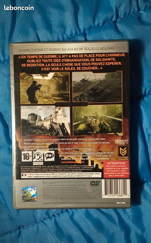 Jeu PS2 Killzone Complet (image 6)