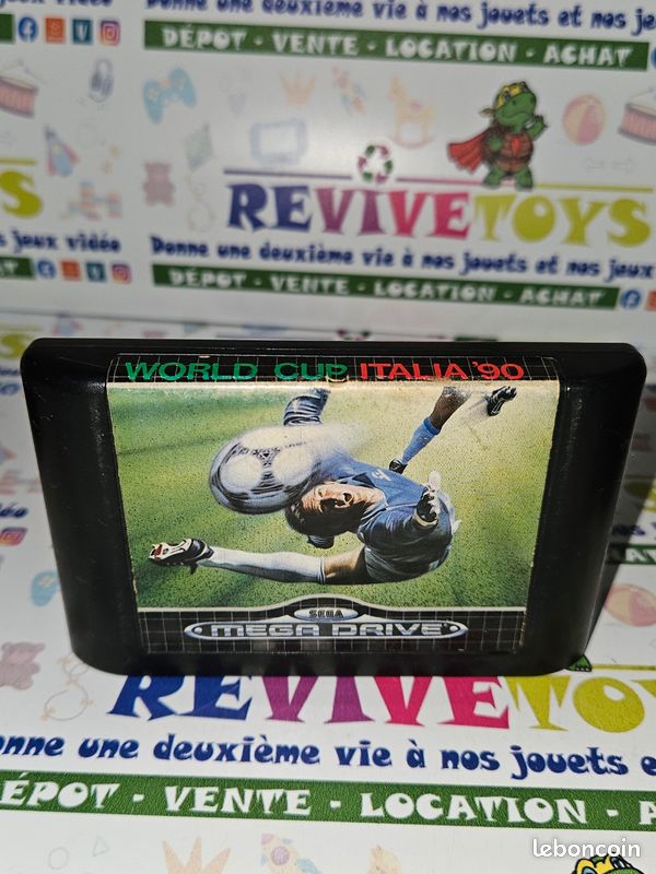 Jeu Sega Megadrive World Cup Italia 90