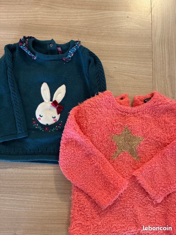 Pulls hiver 18 mois (image 1)