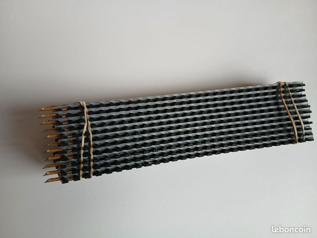Apus11 Rails 11 rails courbes r 385 mm jouef - Modélisme