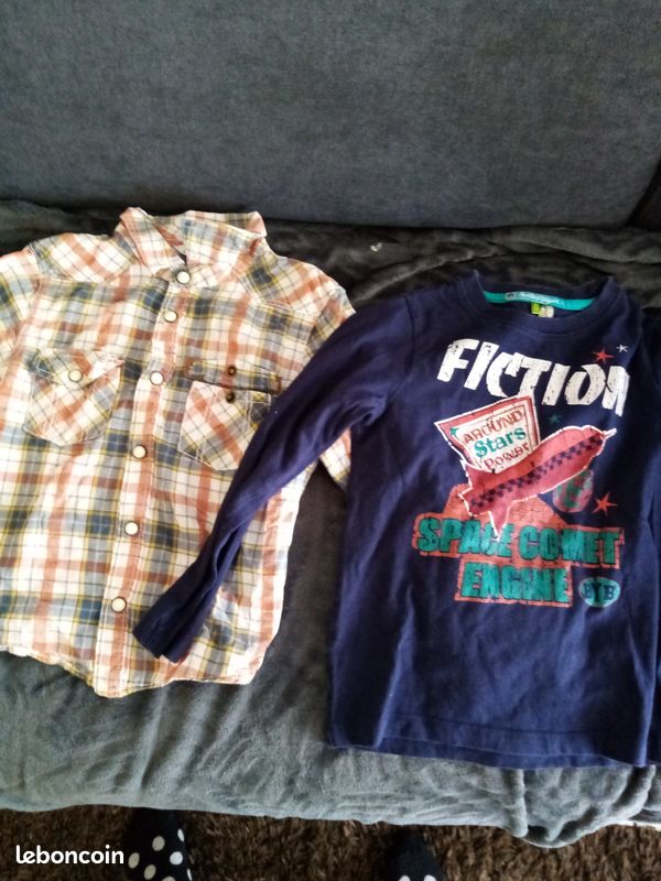 Chemise manches longues 5 ans (image 1)