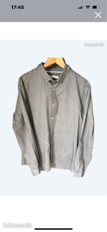 Chemise grise Celio (image 1)