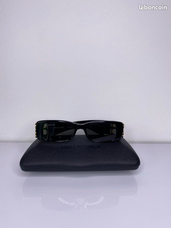 Lunette de soleil rectangle Balenciaga (image 7)