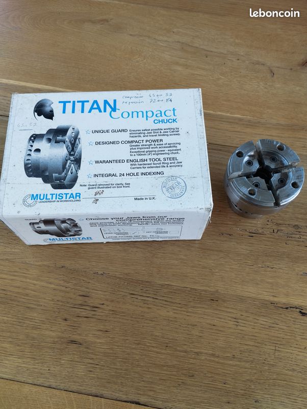Recherche mors pour mandrin multistar titan (image 1)