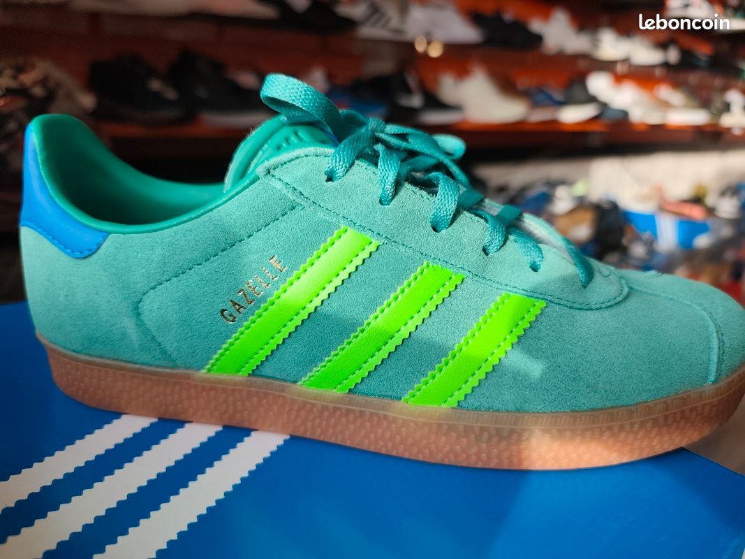 adidas gazelle silver green womens Adidas Gazelle Indoor sneakers  dispo en ligne maintenant !