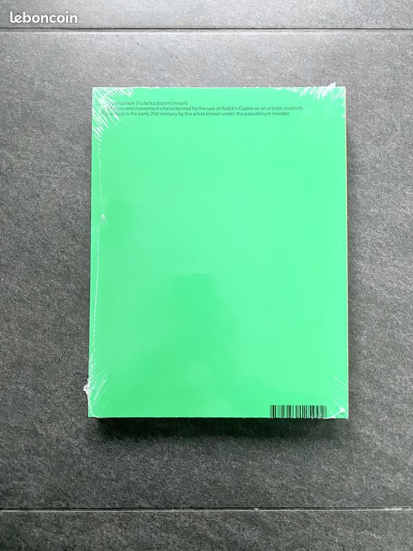 Livre Invader Rubikcubist Français Anglais Neuf Scellé Blister (image 3)