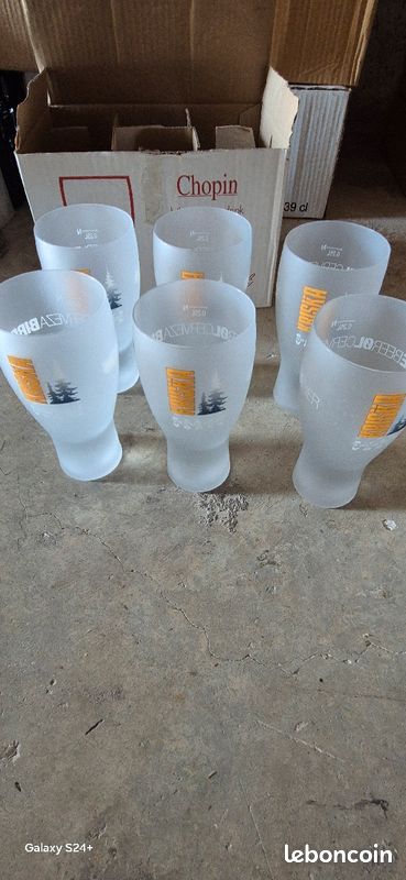 6 verres à bière (image 1)