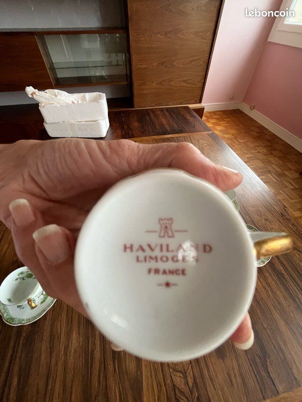 12 tasses à café Arbre de vie Haviland (image 2)