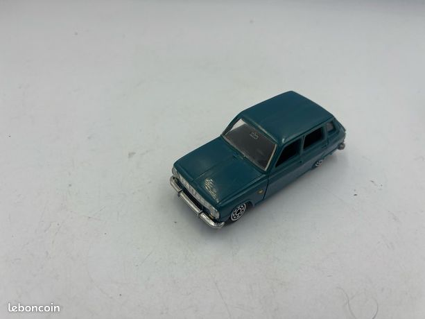 miniature Norev n°162 Renault R6 blanc cassé 1/43e à restaurer