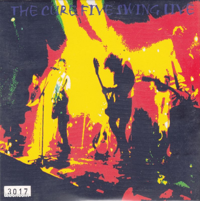 THE CURE - CD promo "Five live swing" - U.K. (1997) (image 1)