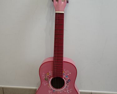 Guitare rose enfant BONTEMPI Jeux Jouets