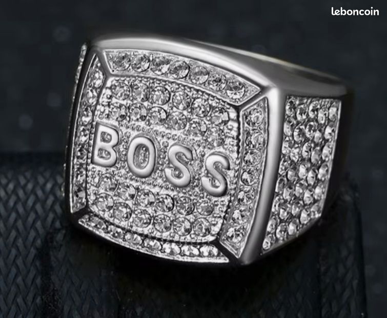 Bague Bijoux Hugo Boss Homme Magnifique Bague Chevaliere BOSS