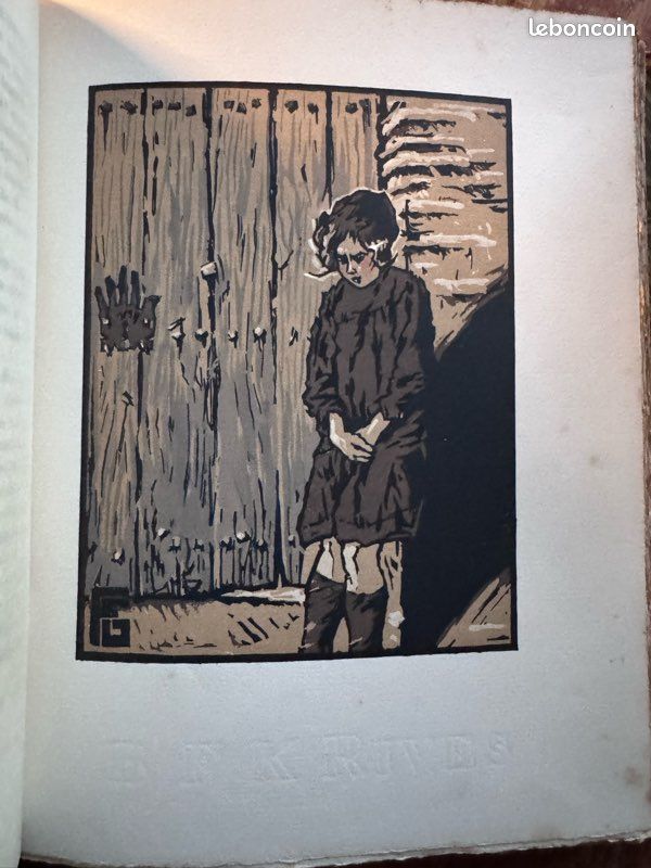 Livre Les Hommes nouveaux Claude Farrère, bois de Géo Fourrier (image 6)