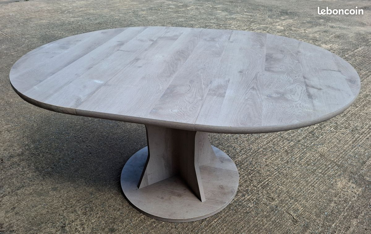 Table a manger ronde extensible (image 6)