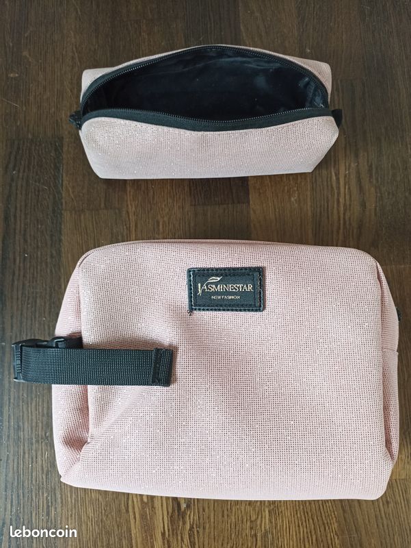 Joli cartable a roulette + trousse + pochette assorties (image 5)