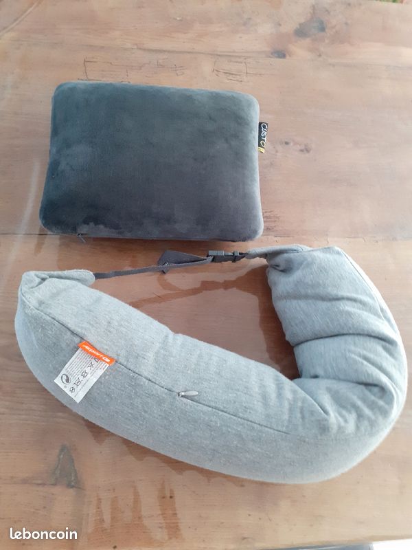 2 coussins de voyage avion et voiture (image 1)