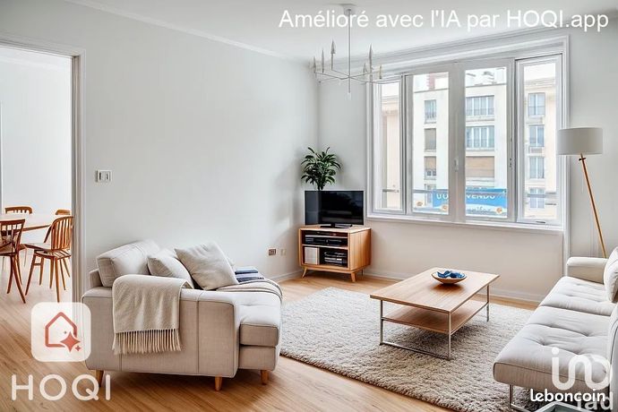 Appartement 3 pièces 57 m²