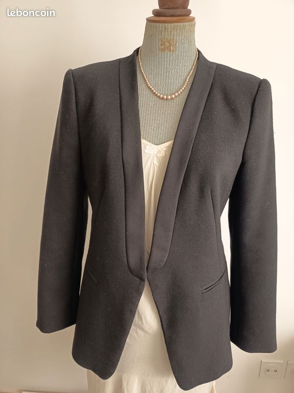 Veste Zara noire (image 1)