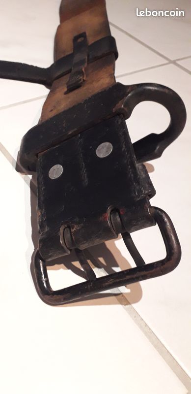 Ceinturon ancien cuir (image 8)