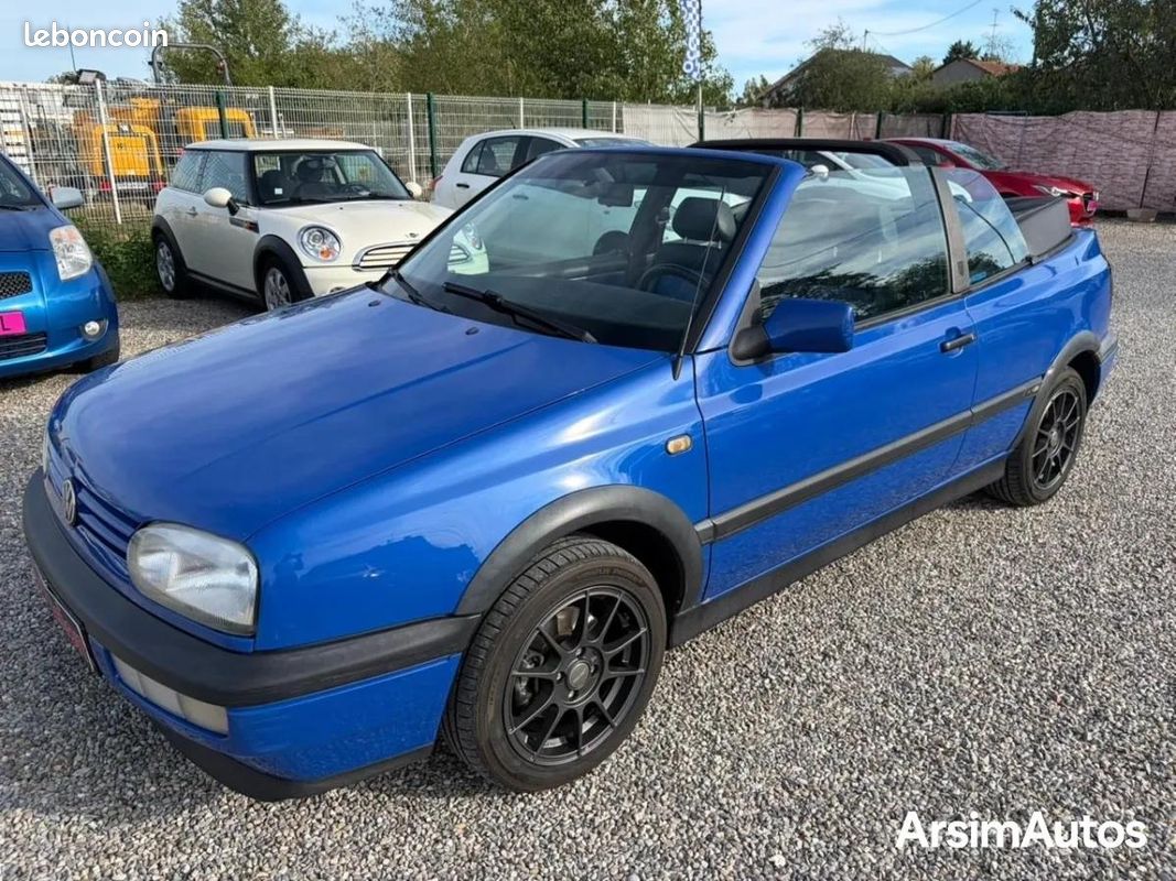 Volkswagen golf 3 cabriolet 1.6 edition karmann (image 11)