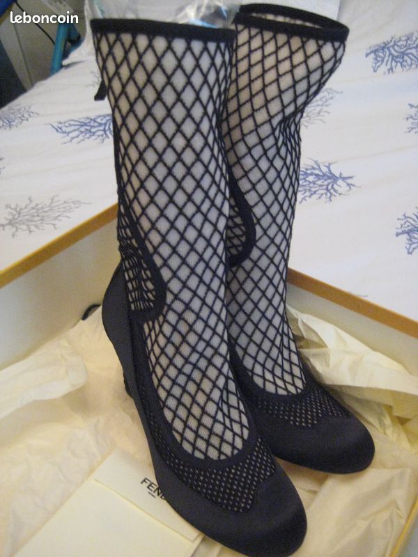 Bottes mi-hautes Fendi Taille 36.5 (image 6)