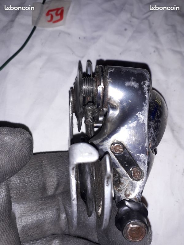 Dérailleur Arrière Shimano 105 RD-5500 Cage Longue 9 Vitesses - Boulon Sur A1, Occasion, Vélo De Route