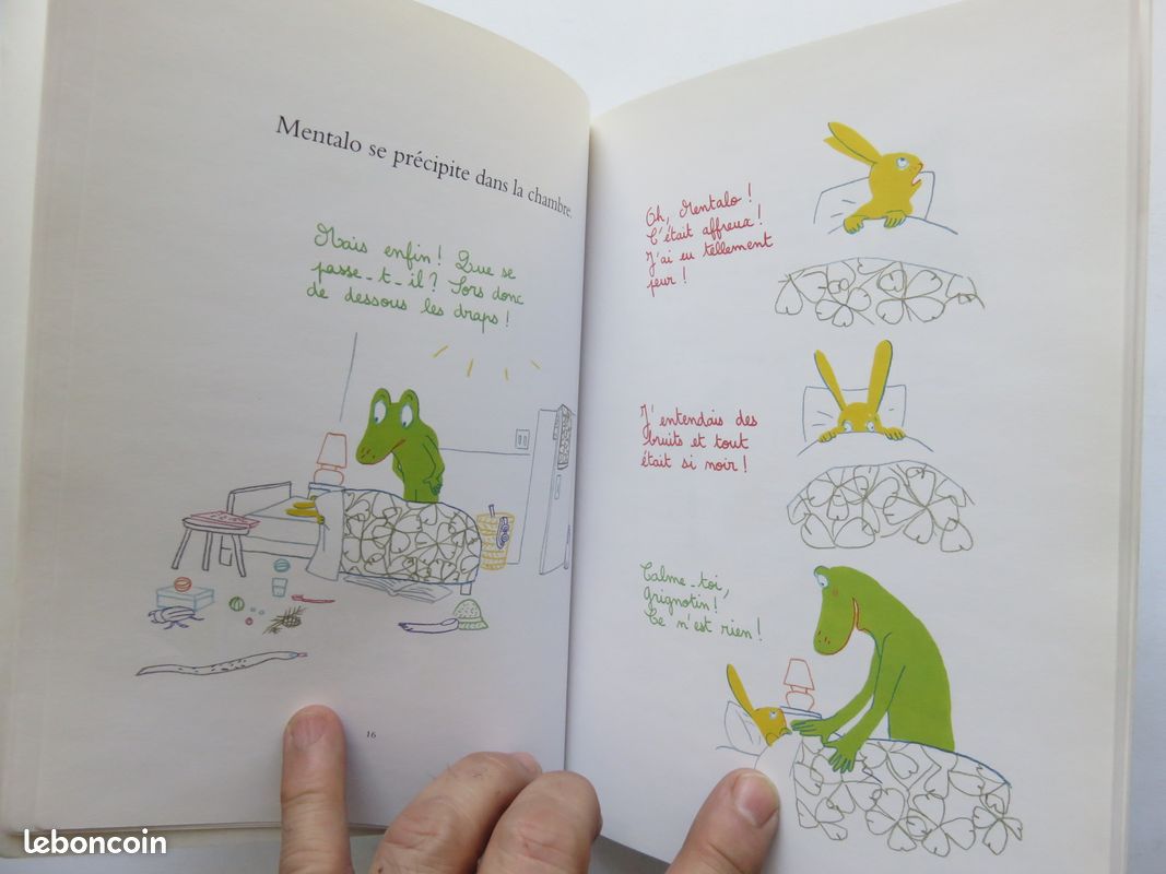 Album jeunesse 6-9 ans : Grignotin et Mentalo. (L'école des loisirs) (image 6)