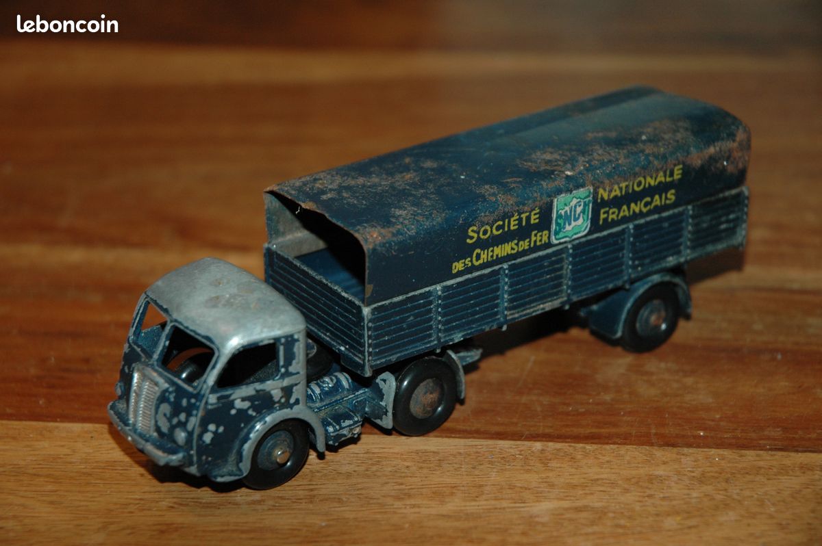 Dinky Toys 32AB – Camion Panhard Semi-remorque SNCF – Vintage Mint