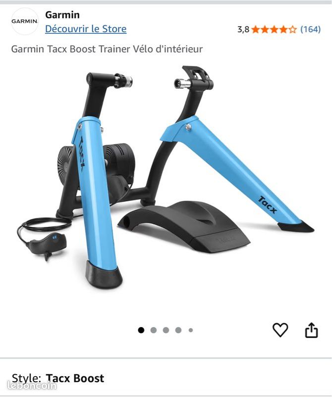 Home Trainer ConnectÃ© Garmin TACX® NEO 2T SMART Garmin