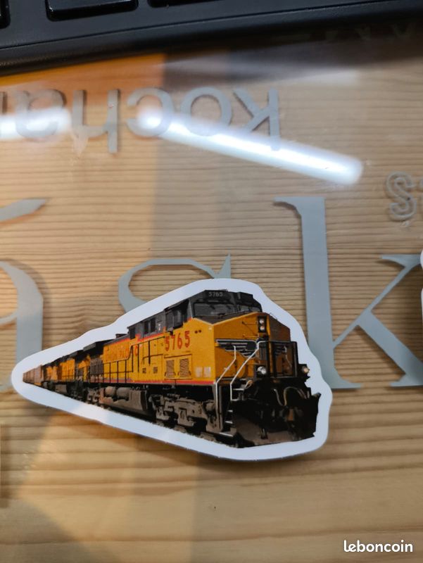 Merci Train Sticker Sticker/Autocollant - Train - 54 - Collection