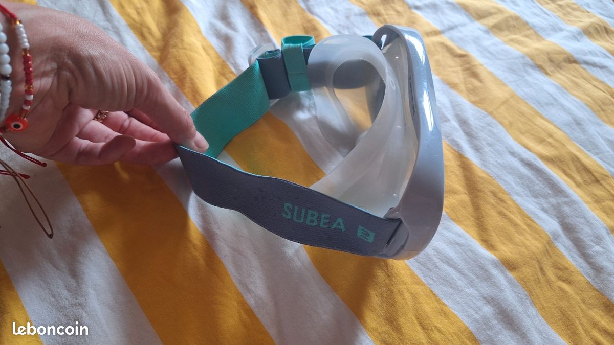 Masque de snorkeling / plongée Subea Decathlon, (image 2)