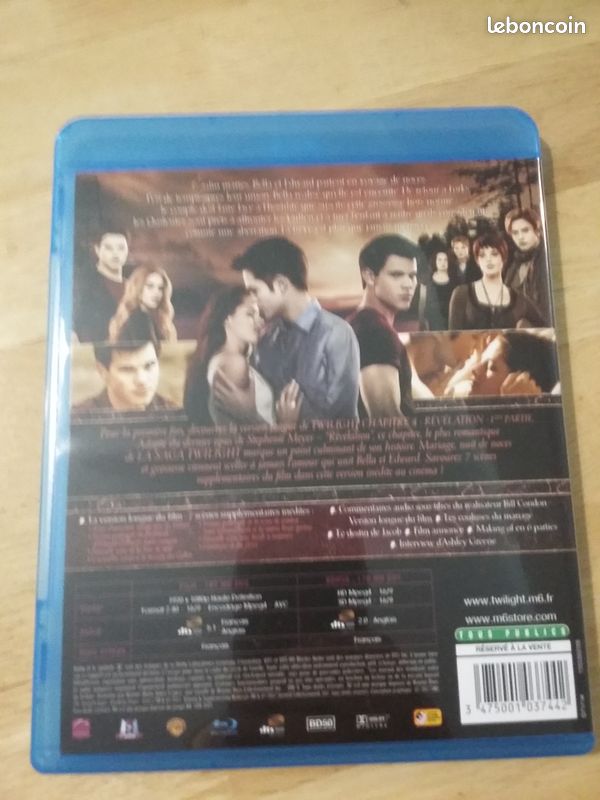 Blu-ray Twilight 4 partie 1 (image 1)