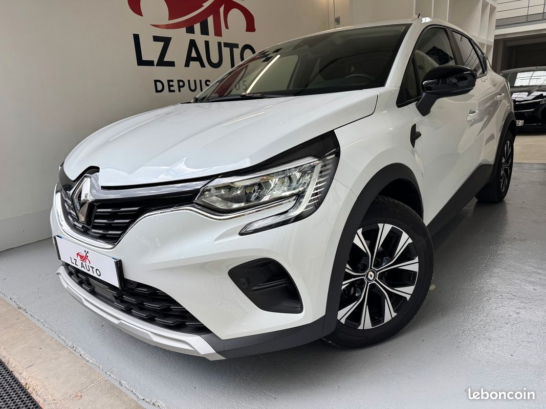 RENAULT Captur TCE 90ch BVM6 Evolution Blanc Nacré *Prix HORS TAXE Affiché* Export 2024 (image 1)