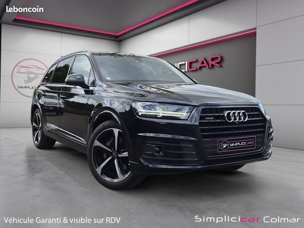 AUDI Q7 3.0 V6 TDI 272 Quattro 7pl Matrix Led 4 Roues Directrices ACC Garantie 12 Mois (image 1)