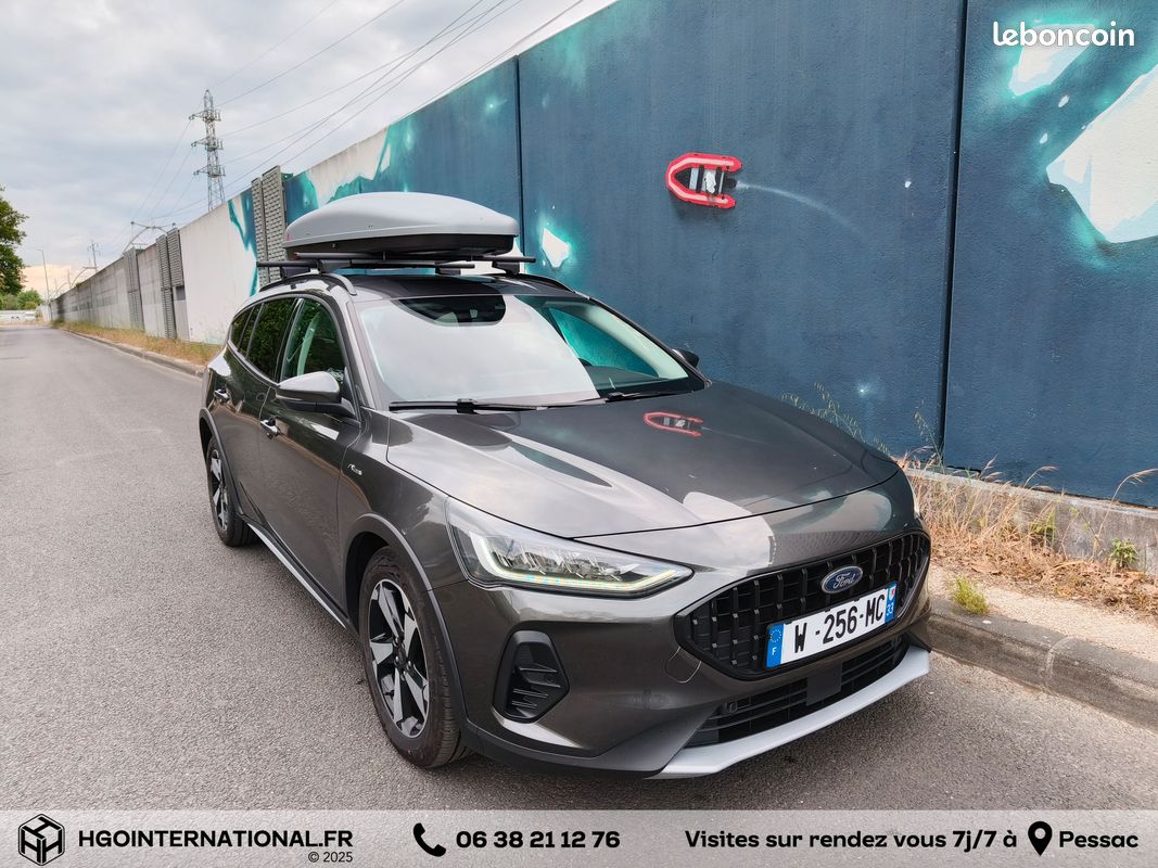 DESTOCKAGE - LE PLEIN POUR 35 EUROS - Focus SW - E85 ORIGINE - Garantie Ford 2028 - 19.990km - 1.0 Flexfuel 125cv, finition Active - Maintien de voie - Pack Hiver - Tarif clé en main (image 2)
