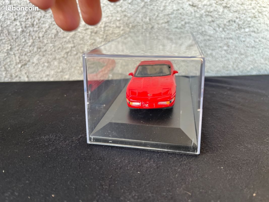 Chevrolet Corvette ZR 1 Cabrio - Details Cars Platinium 1/43 boite vitrine (image 2)