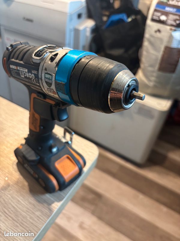 Screwdriver Worx Wx178 Perceuse-visseuse AIDRILL 20V WORX, Bricolage