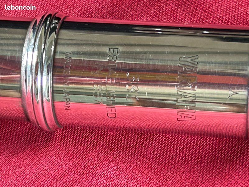 Flûte traversière Yamaha 381 - bec argent + flûte courbée ROY BESSON (image 4)