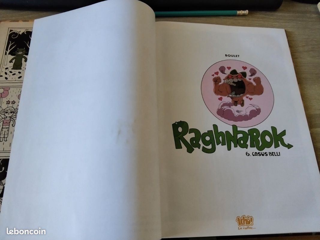 BD Raghnarok. Casus Belli. Edition Glénat (image 4)