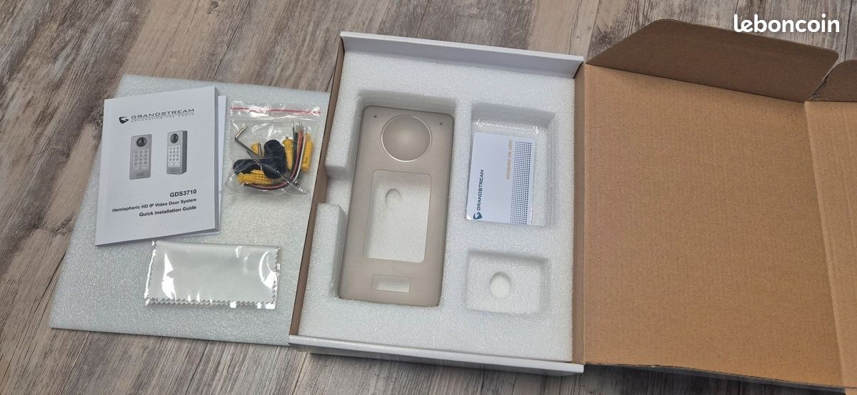Portier vidéo IP / SIP cam 180°, Code, Badge, Bouton (image 3)