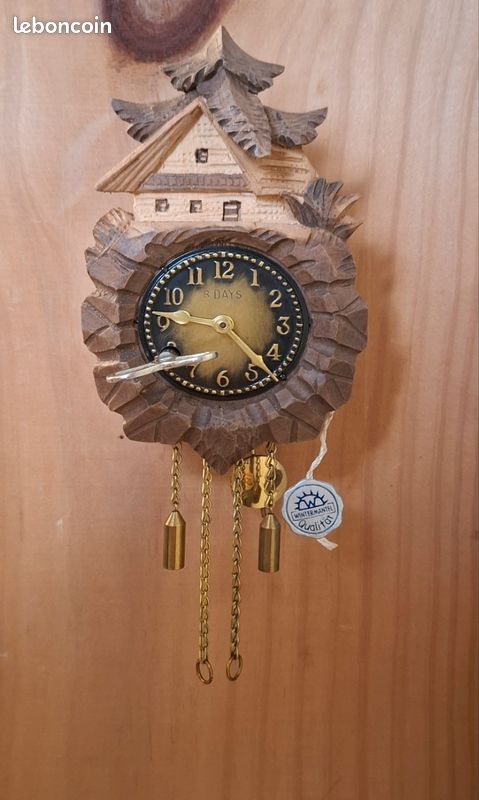 Horloge Coucou EMDE multicouleur l.20 x H.34.5 cm | Leroy Merlin