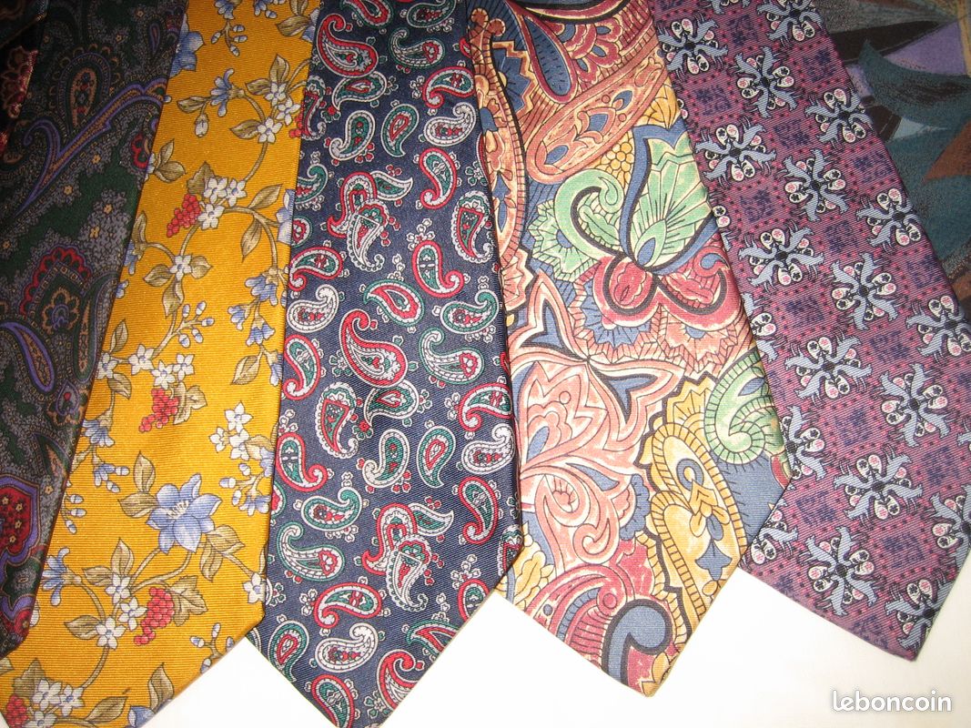 Lot de 10 cravates soie (image 1)