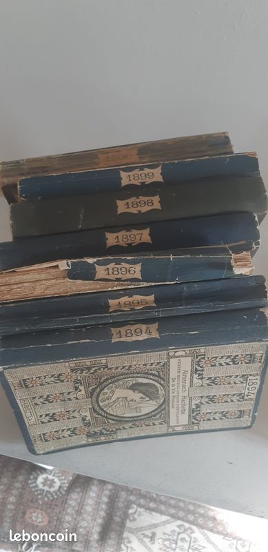 Lot de 15 Almanach années 1894 à 1908 (image 2)