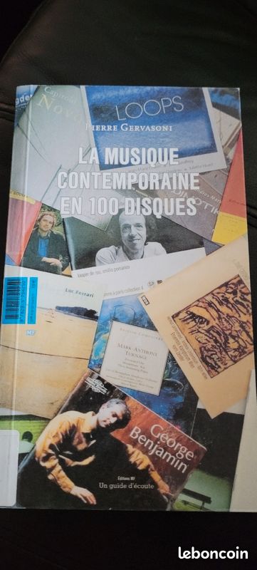 Livre ouvrage la musique contemporaine en 100 disques pierre gervasoni (image 1)