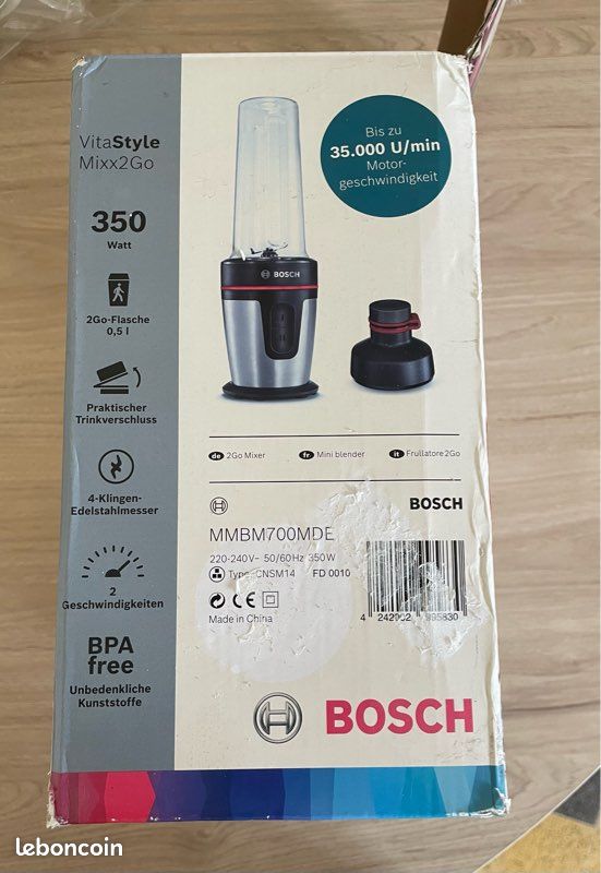 Accessoires Vitastyle mixx2Go bosch neuf (image 2)