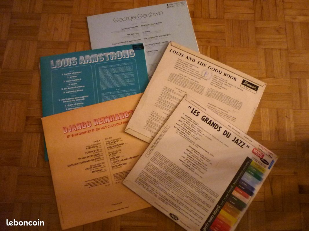 5 Vinyles 33tr Jazz et Gershwin (image 2)