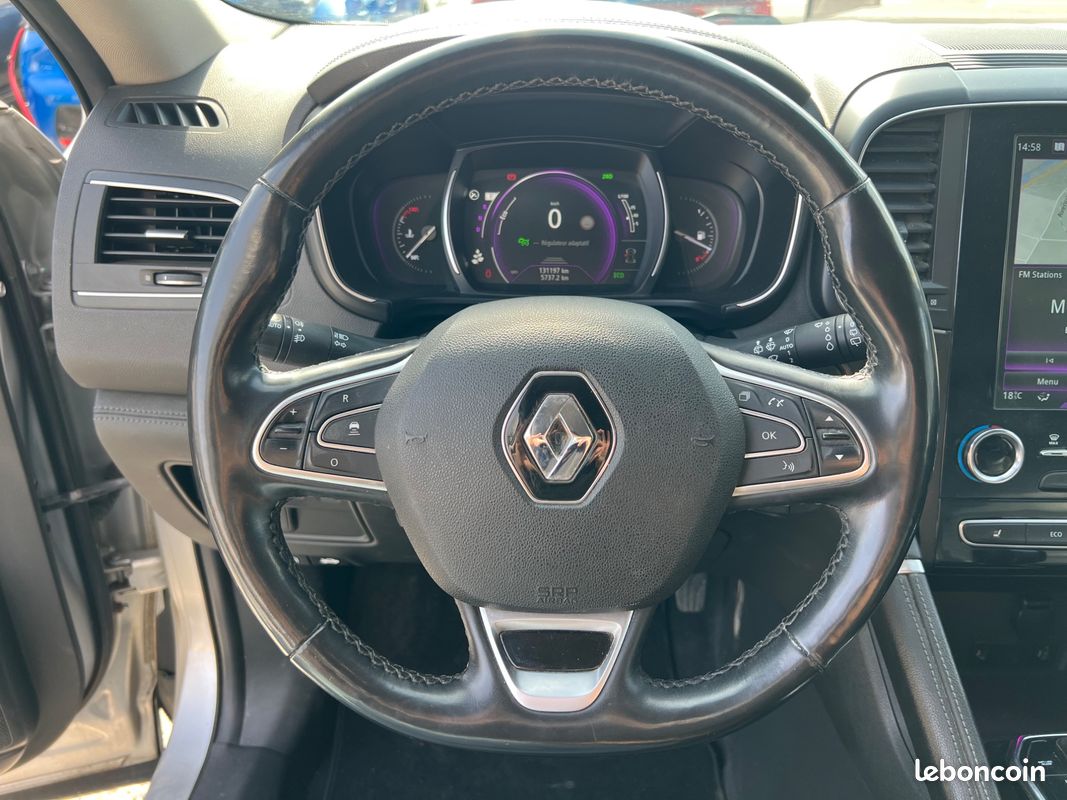 RENAULT KOLEOS 2.0 DCI 190 X-TRONIC ALL MODE 4X4 INTENS -ENTRETIEN COMPLET -CAMÉRA DE RECUL - PACK HIVEr (image 4)