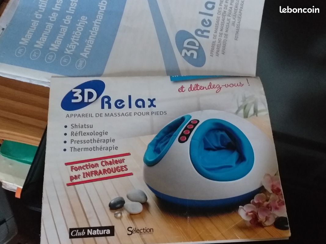 Appareil De Massage Des Pieds électrique Avec Chaleur - Marque RENP - Neuf En Boîte